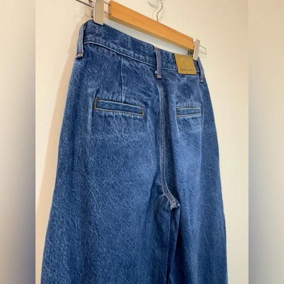 Denim Forum The Belinda Wide Leg Jeans - Picture 9 of 10
